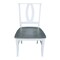 International Concepts Set of 2 Cosmo Verona Chairs, White/Heather gray C05-170P - alternate 9